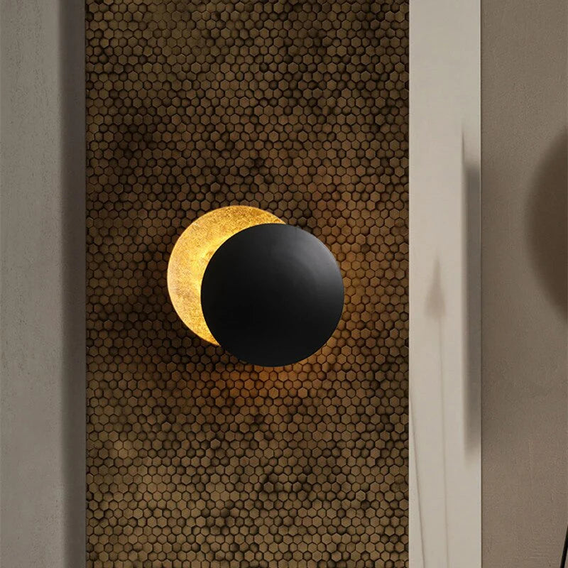 Applique murale Éclipse à disque pivotant sur 350° et inclinable