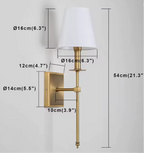 Applique murale de style nordique pour chambre ou salon