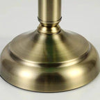 Lampe de notaire en métal finition laiton à douille E27