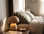 Lampe champignon sans fil à batterie rechargeable en USB-C