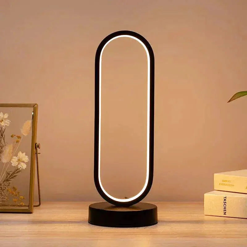 Lampe de chevet LED à 3 modes de couleur et luminosité réglable