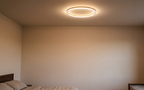 Plafonnier LED anneau blanc de 20, 40, 50 ou 60 cm de diamètre