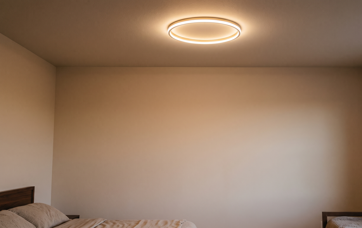Plafonnier LED anneau blanc de 20, 40, 50 ou 60 cm de diamètre