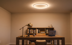 Plafonnier LED circulaire blanc, en blanc chaud, blanc froid ou dimmable