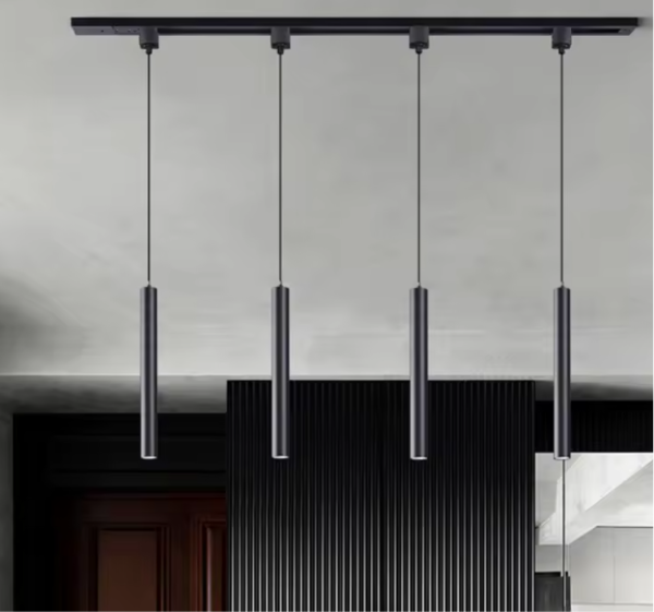 Suspension linéaire LED blanc chaud 3000 K pour table ou îlot