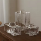Luminaire suspendu rétro en verre martelé pour îlot de cuisine ou table